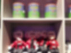 Souvenirs of soup cans and andy warhol dolls