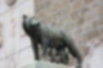 statue-of-she-wold-with-romulus-and-remus-rome-italy