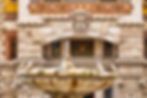 fountain in front of Palazzo del Ragno
